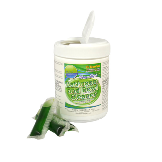 Non-Acid Bathroom and Bowl Cleaner (20 Ct)