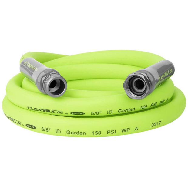 Flexzilla HFZG510YW Lead-In Garden Hose 5/8 In. x 10 Ft