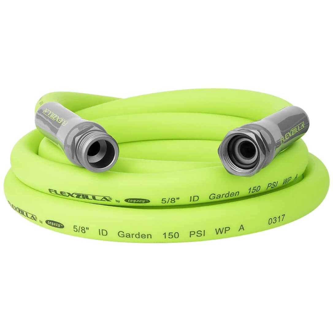 Flexzilla HFZG510YW Lead-In Garden Hose 5/8 In. x 10 Ft
