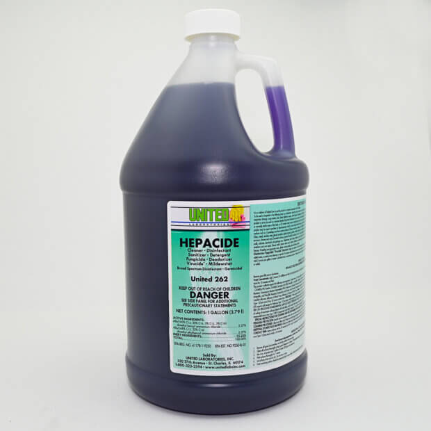 United 262 HEPACIDE (1 Gallon Jug)
