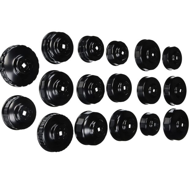 KTI OIL FILTER WRENCH SET (17 PC)