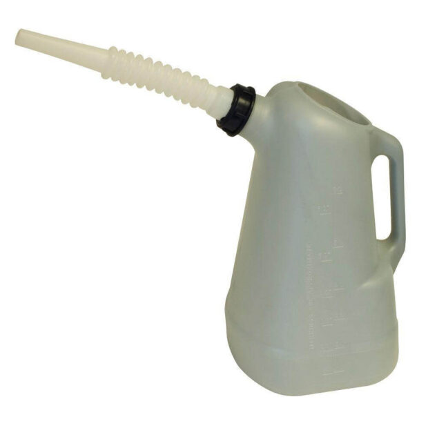 6 QT PLASTIC OIL DISPENSER / TRANSFER JUG