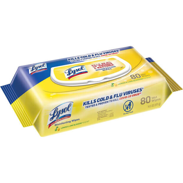 Lysol Disinfectant Handi-Pack Wipes 80ct