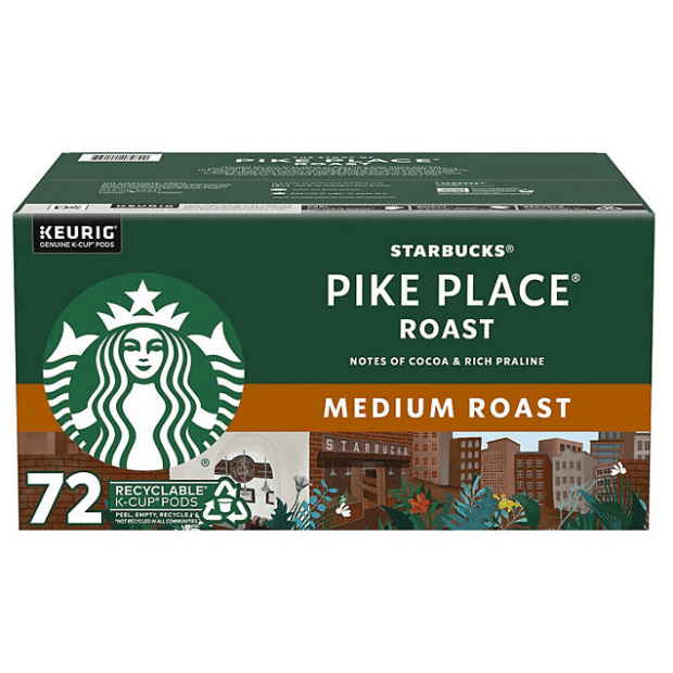 K-CUP | Starbucks Pike Place K-Cups, Medium Roast (72 ct.)