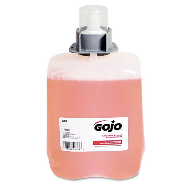 GOJO- Luxury Foam Handwash 2000 mL Refill Refreshing Cranberry Dispenser (Pack of 2)