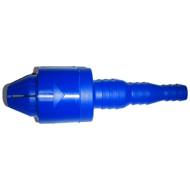 Foot Valve - Blue, Chemical Resistant