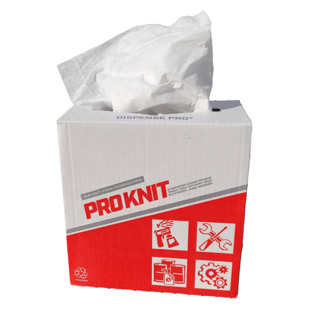 White POP-UP Wiper Towels - Case of 6 Boxes, 125 Towels/Box
